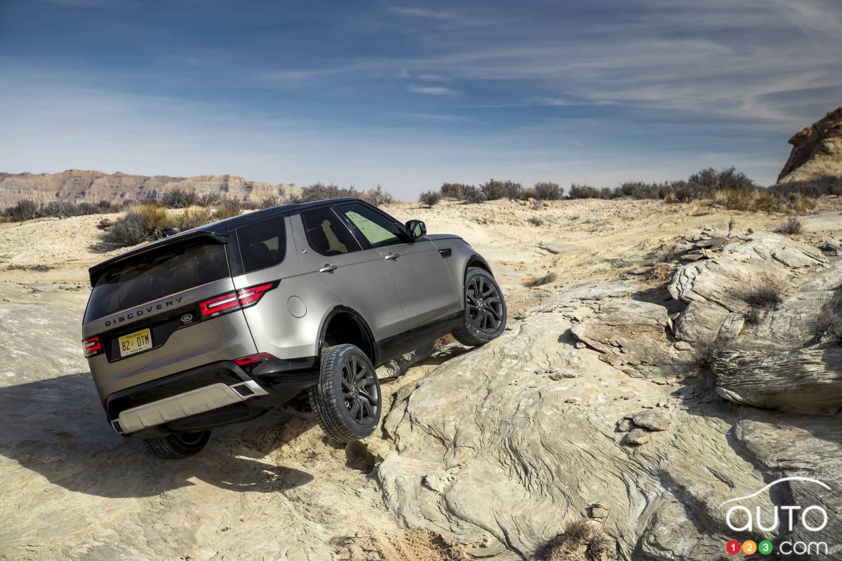 Land Rover Discovery, trois quarts arrière